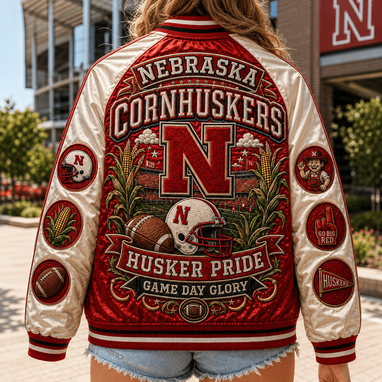 PREMIUM NCH SATIN BASEBALL JACKET PDL