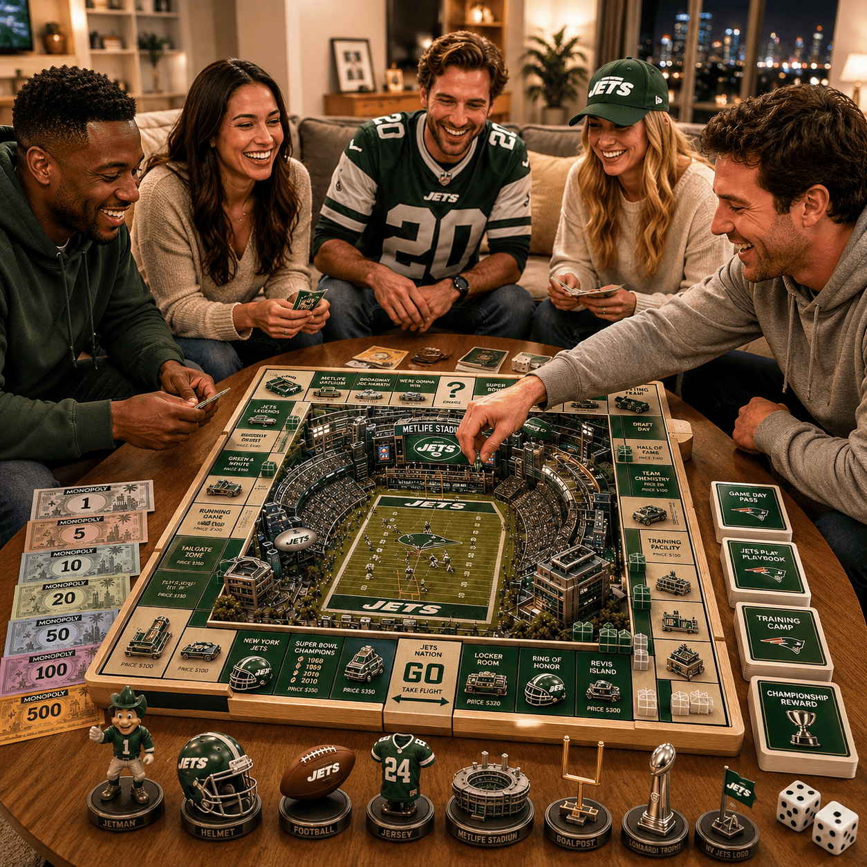 Premium NYJ Board Game NHVH