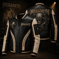 Premium MGD Leather Zipper Jacket PVNA