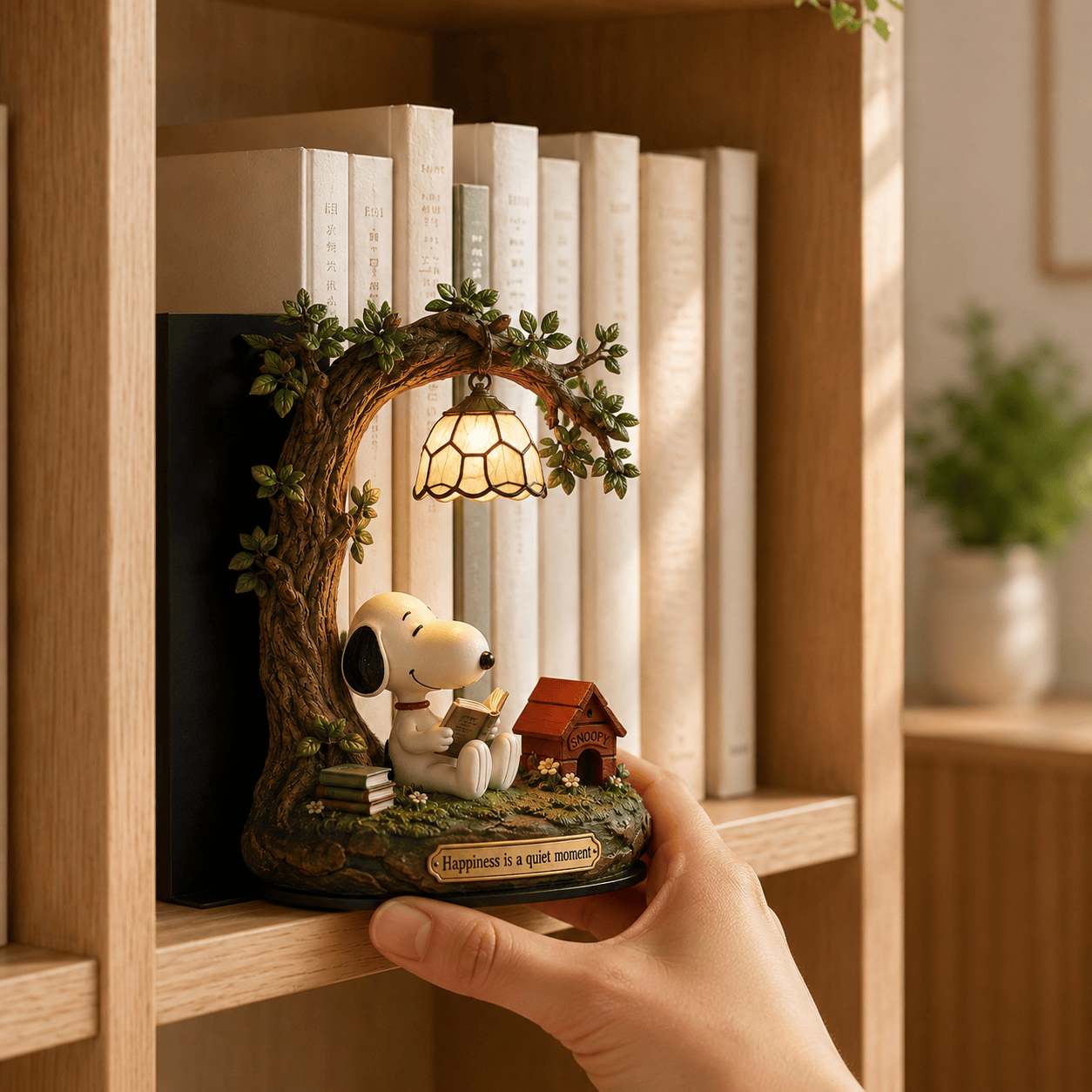 Premium SPNY Bookshelf Figurines Lamp NTNA