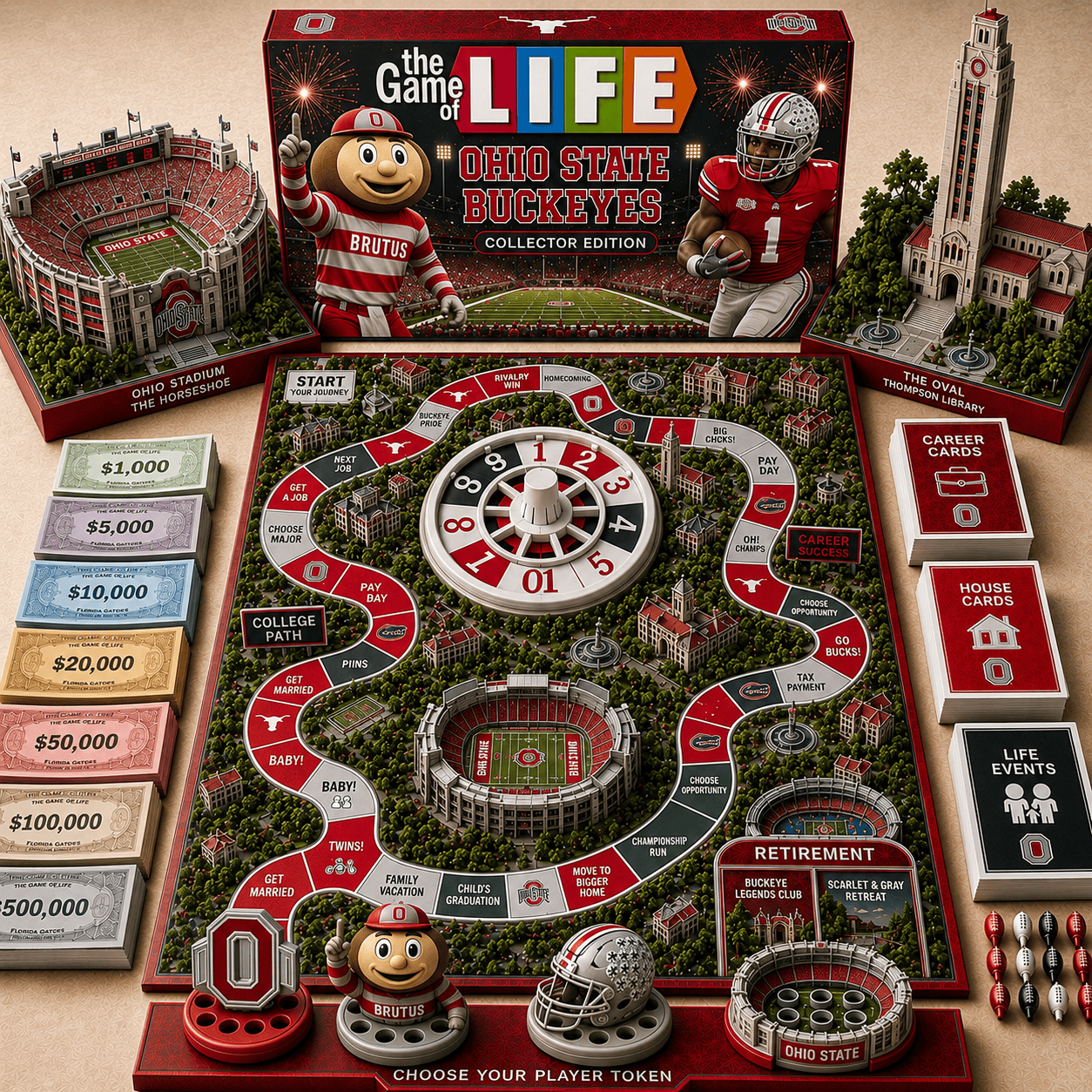 Premium OSB Board Game NHVH