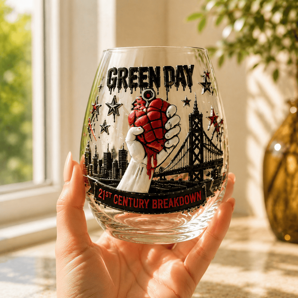 Premium GRD Wine Glass Cup TTN