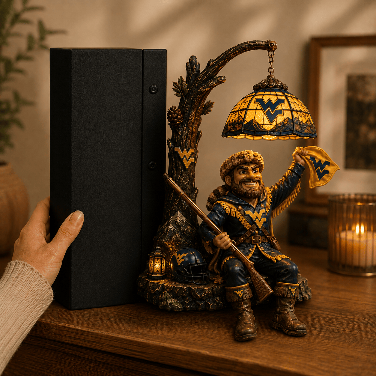 Premium WVM Bookshelf Figurines Lamp PDL